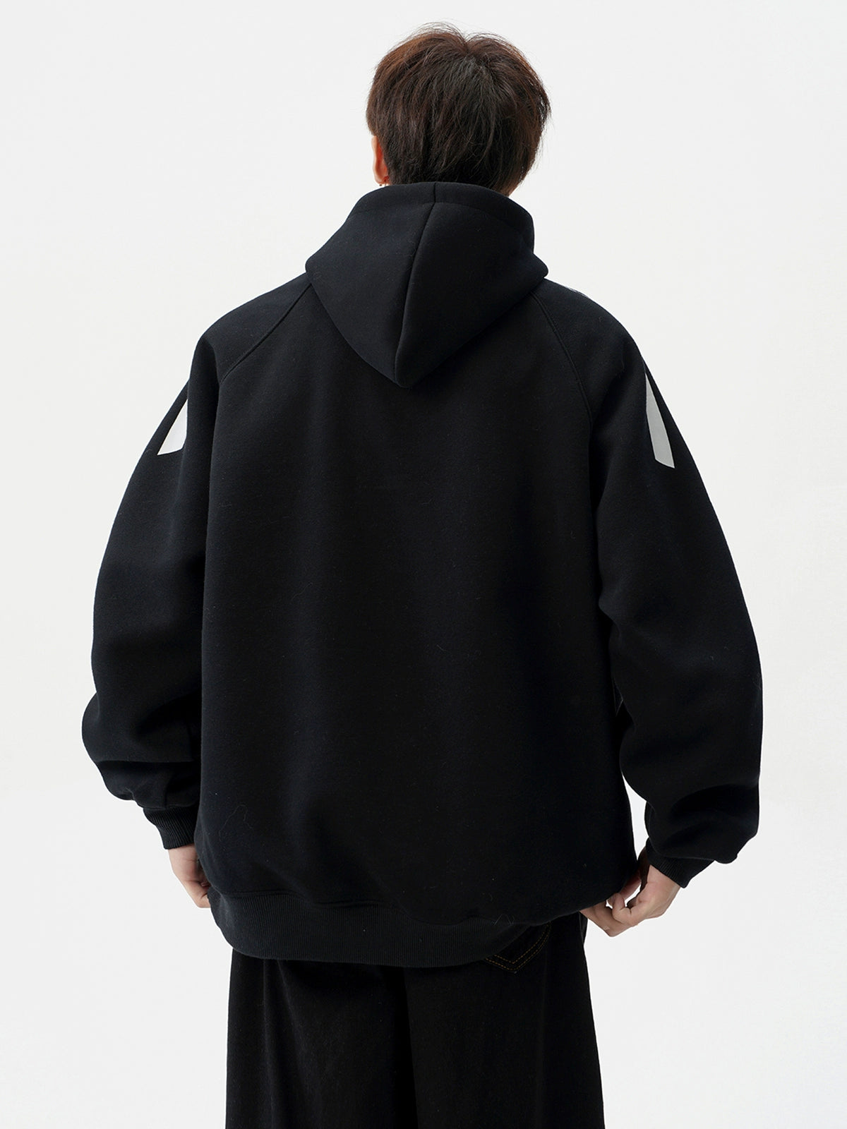 Contrast Panel Hoodie