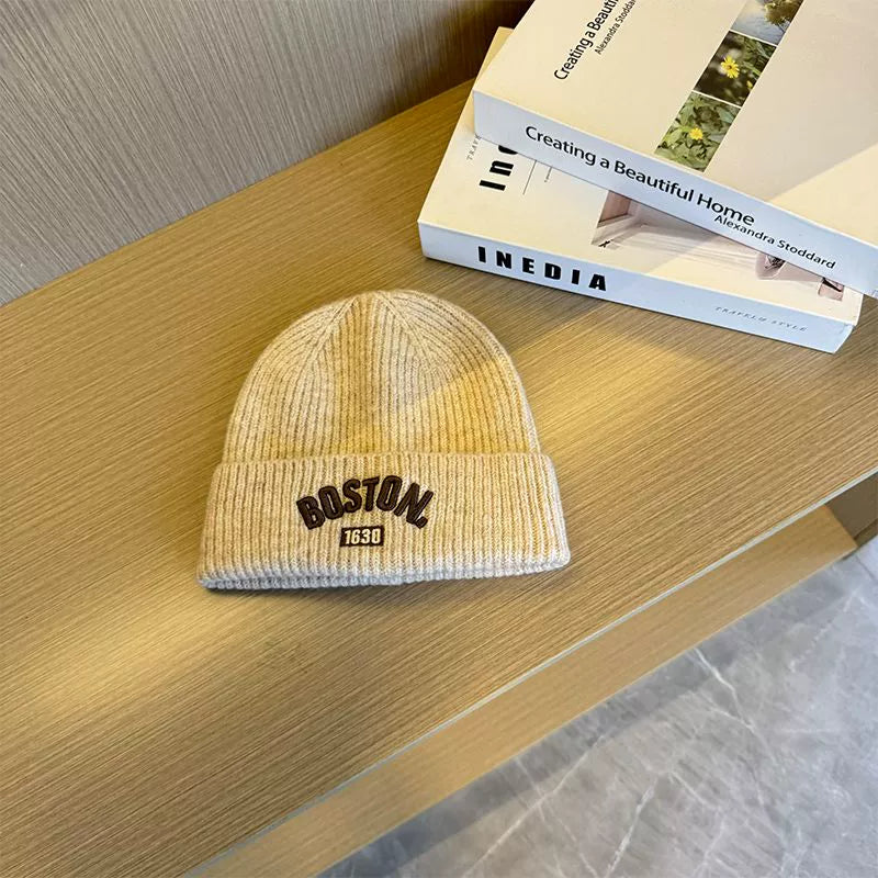 Boston Knit Beanie & Scarf Set