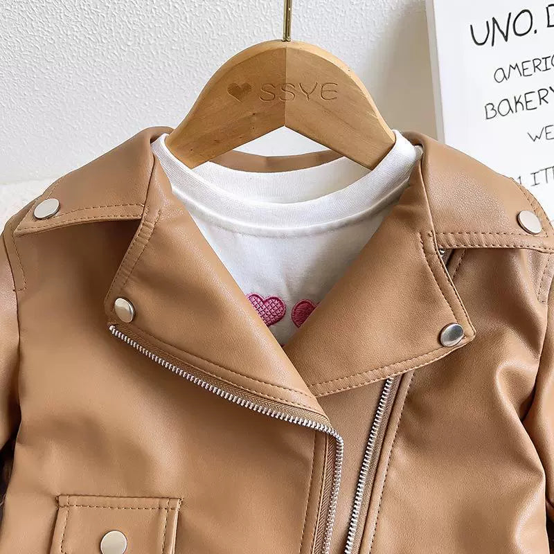 Arden Mini Faux Leather Jacket