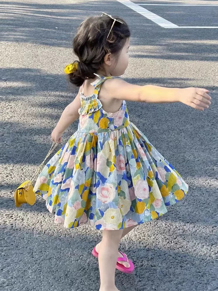 Golden Bloom Family Matching Outfit Set