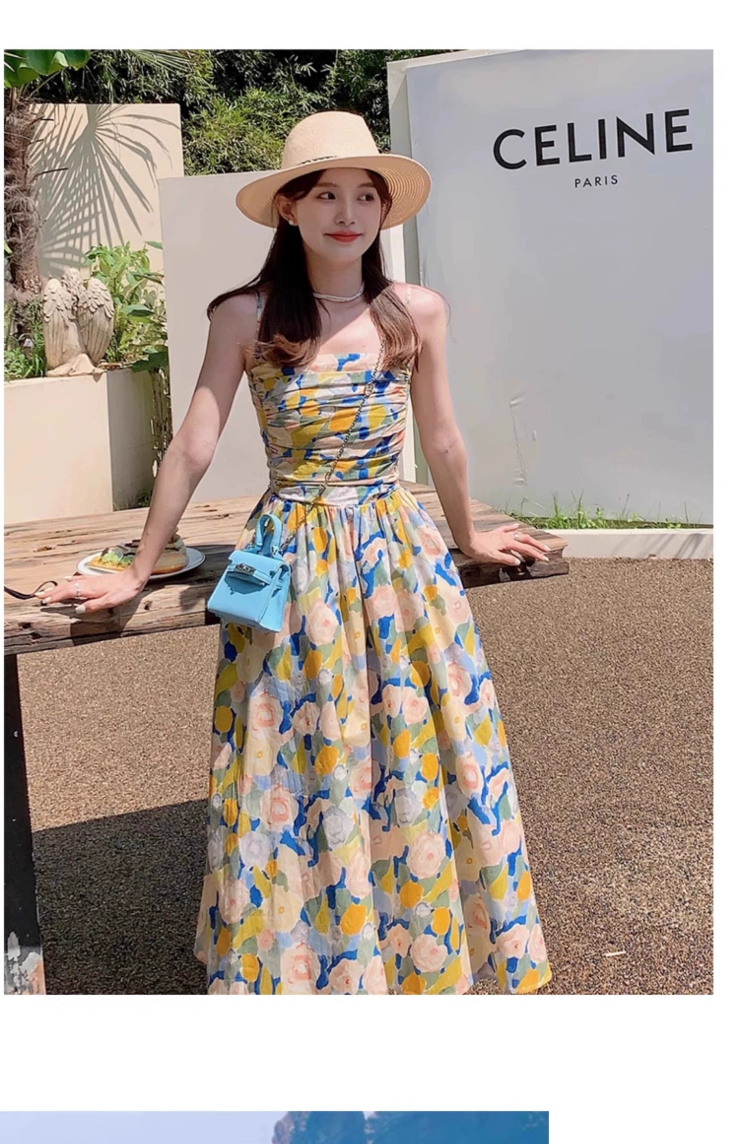 Golden Bloom Family Matching Outfit Set