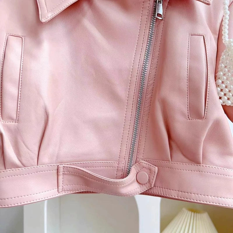 Arden Mini Faux Leather Jacket