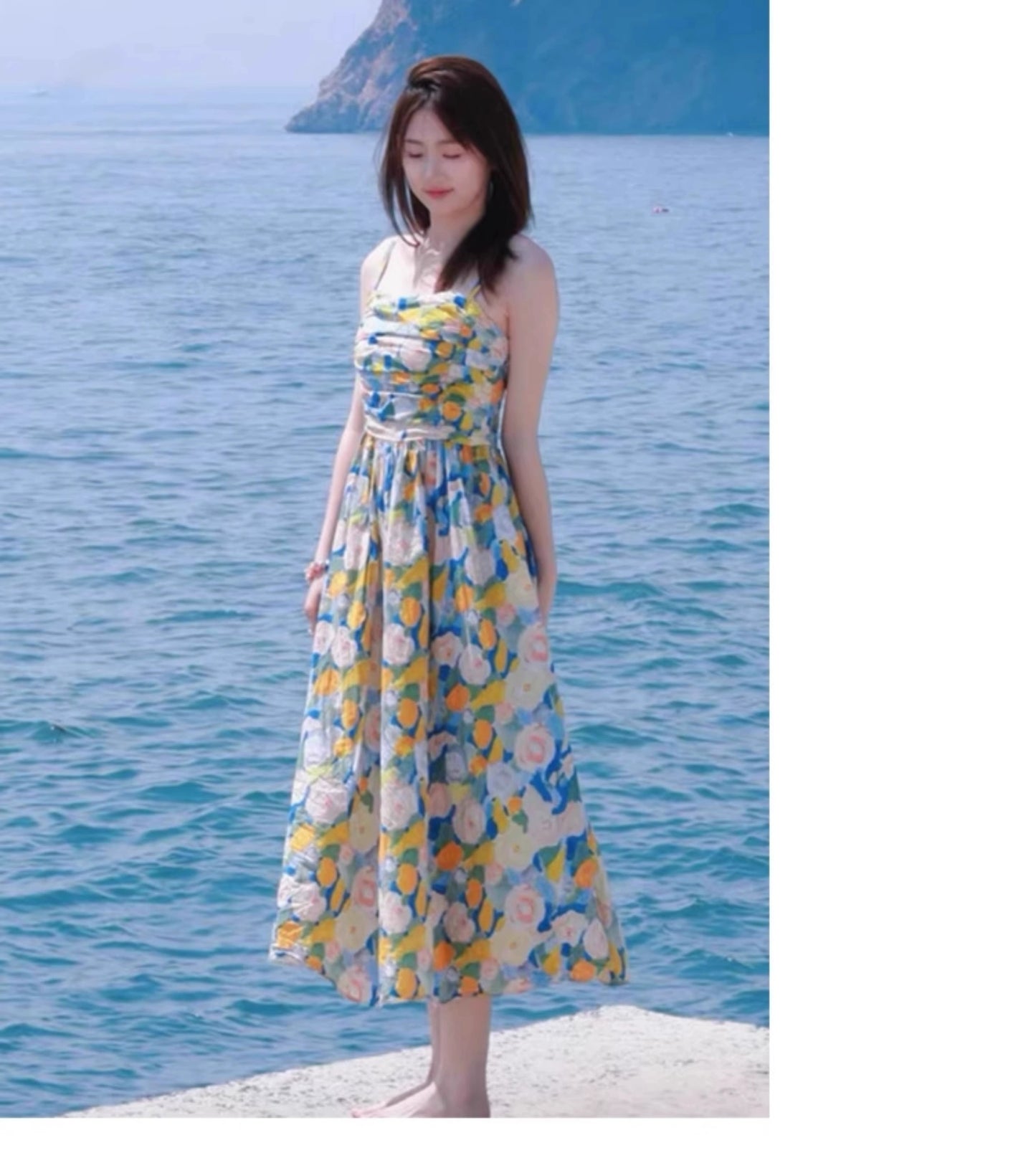 Golden Bloom Family Matching Outfit Set