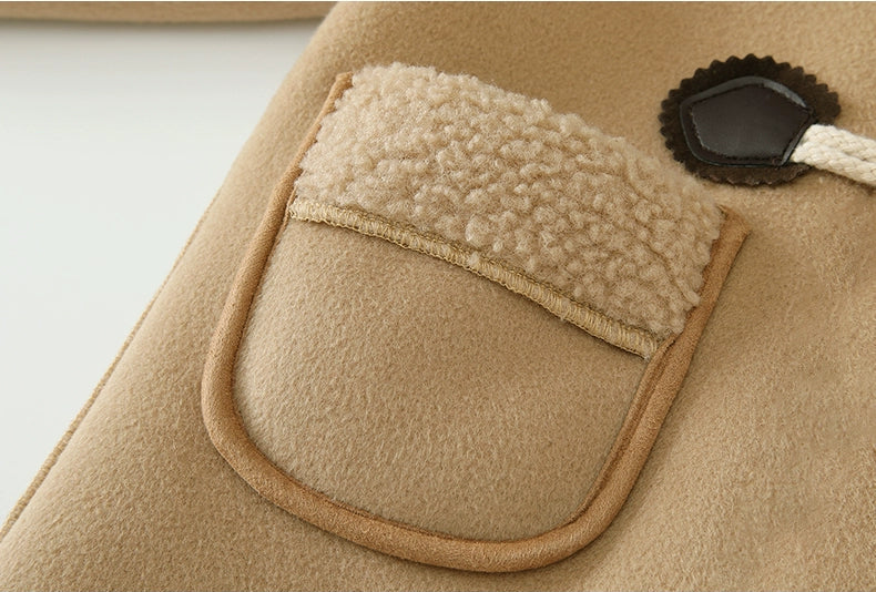 Classic Camel Duffle Coat