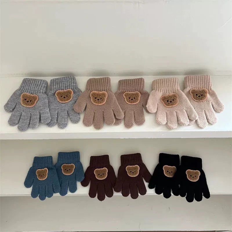 Teddy Knit Winter Gloves