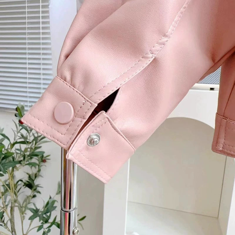 Arden Mini Faux Leather Jacket