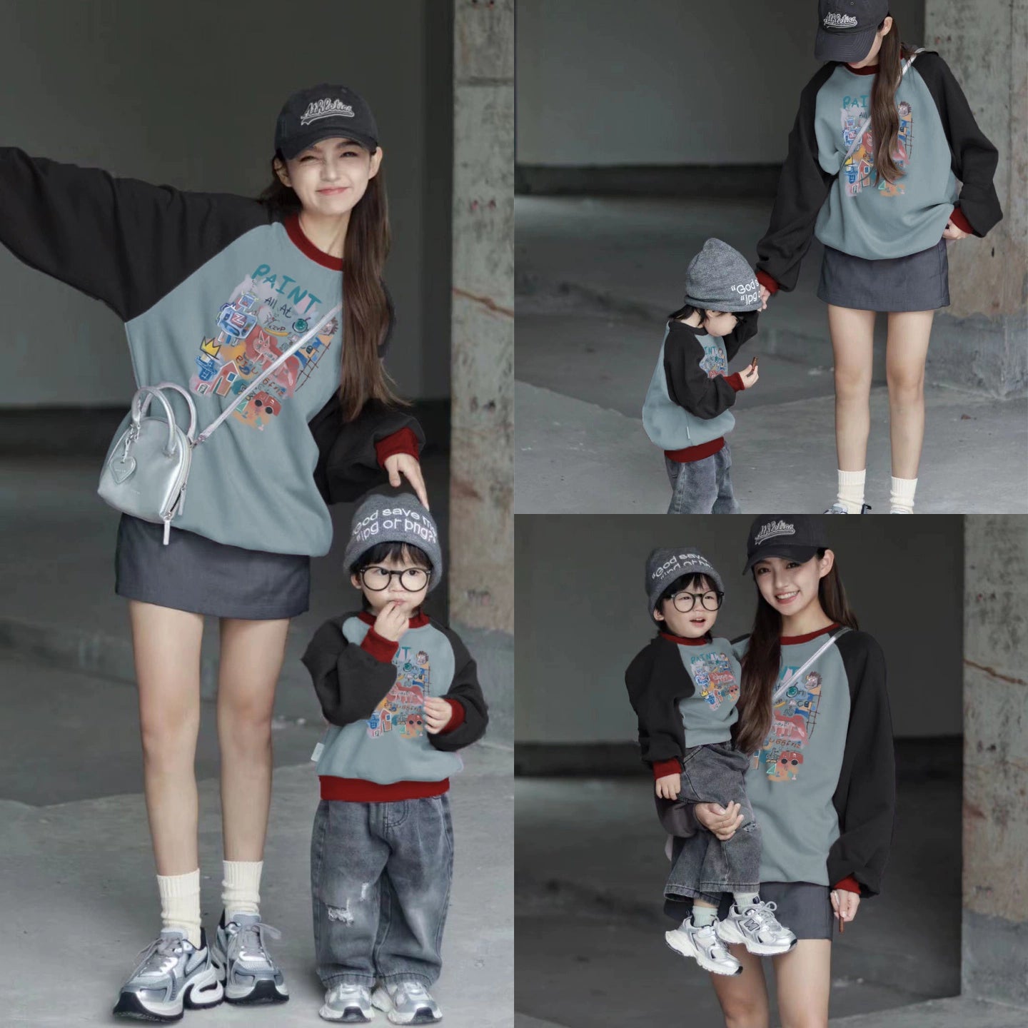 Urban Bond Oversized Sweatshirt Set