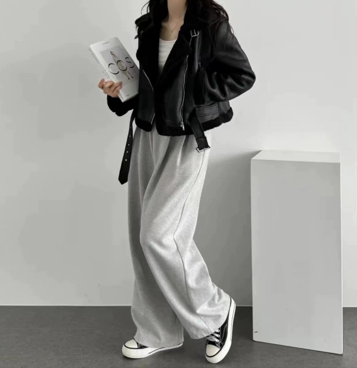 Aria Shearling Aviator Jacket