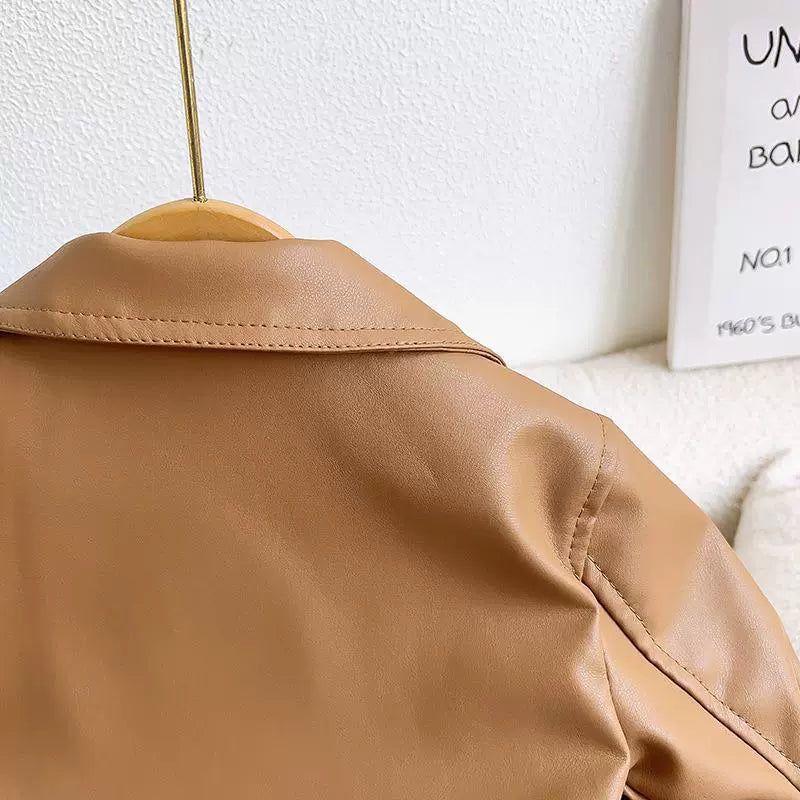 Arden Mini Faux Leather Jacket