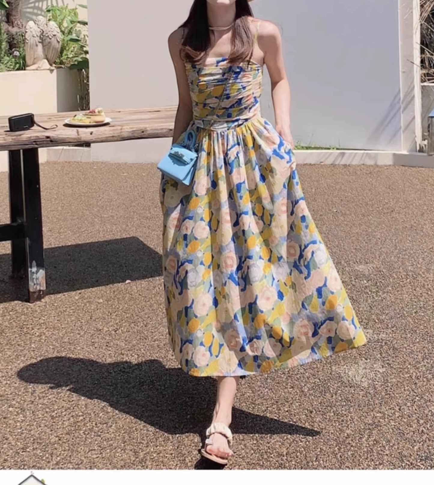 Golden Bloom Family Matching Outfit Set