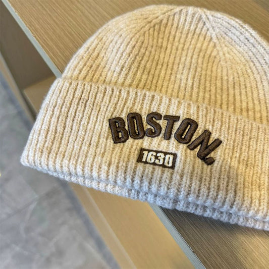 Boston Knit Beanie & Scarf Set