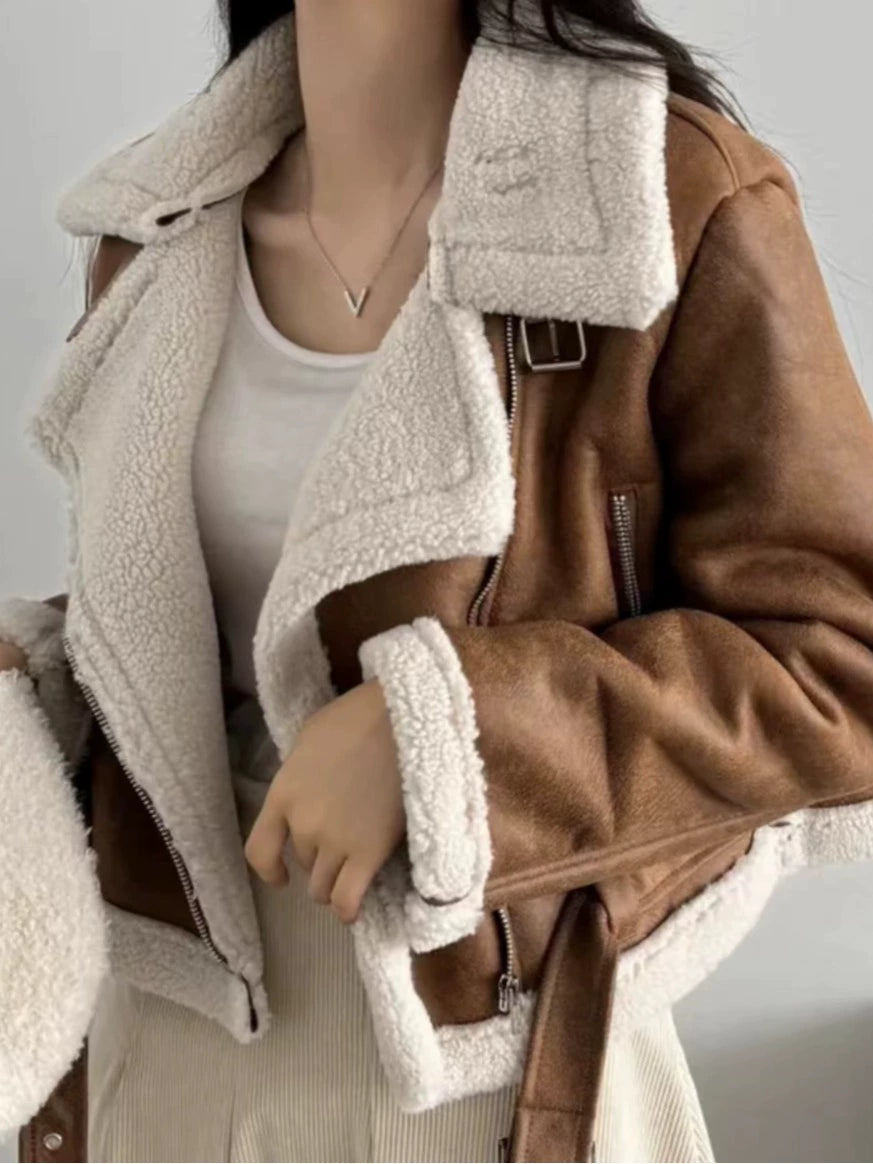Aria Shearling Aviator Jacket