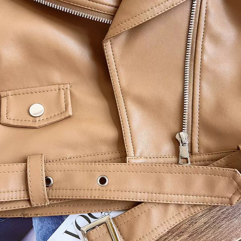 Arden Mini Faux Leather Jacket