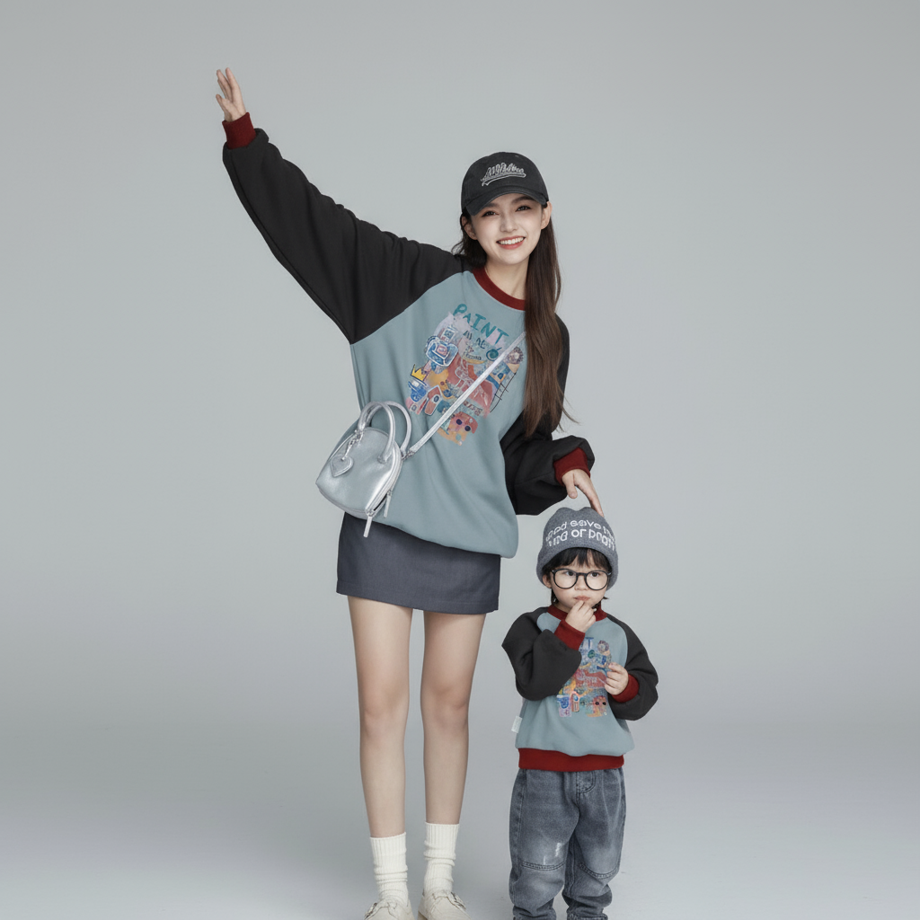 Urban Bond Oversized Sweatshirt Set